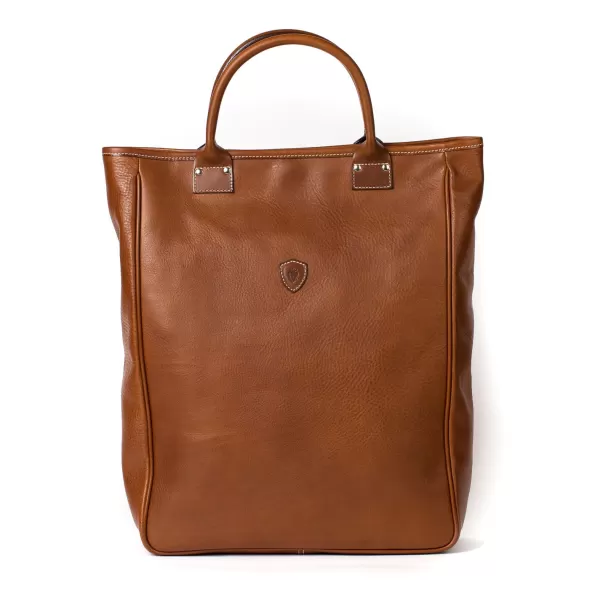 Felisi Bag "New Business Tote" Made Of Grained Calfskin - Handcrafted