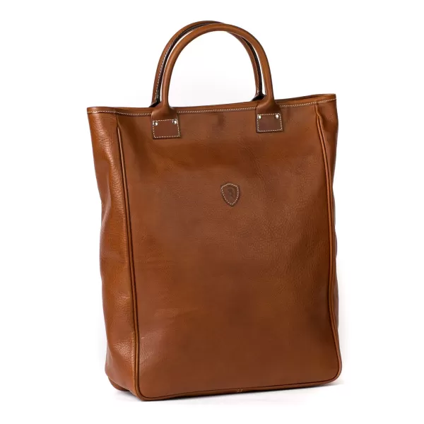 Felisi Bag "New Business Tote" Made Of Grained Calfskin - Handcrafted
