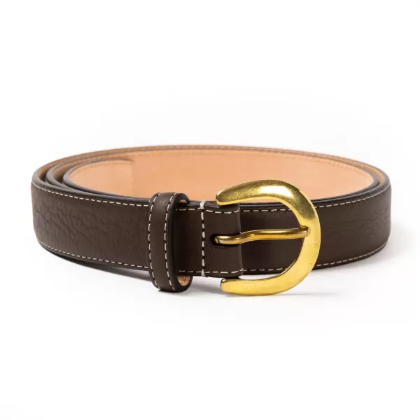 Simonnot-Godard Belt Made Of Original "Taurillons" Cub Leather - Handcrafted