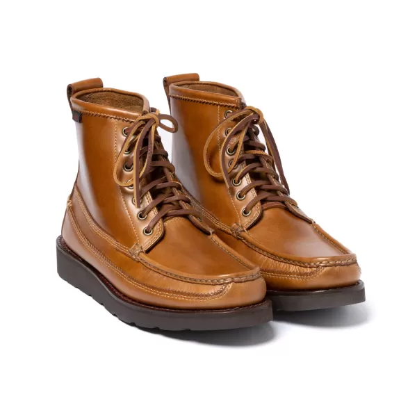G.H. Bass Boot "Camp Moc Ranger" In Calfskin Leather