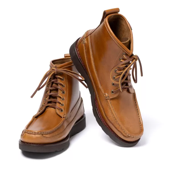 G.H. Bass Boot "Camp Moc Ranger" In Calfskin Leather