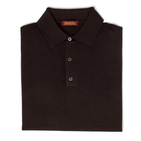 Brigatelli dal 1922 Per Michael Jondral: Knitted Polo In The Finest Me