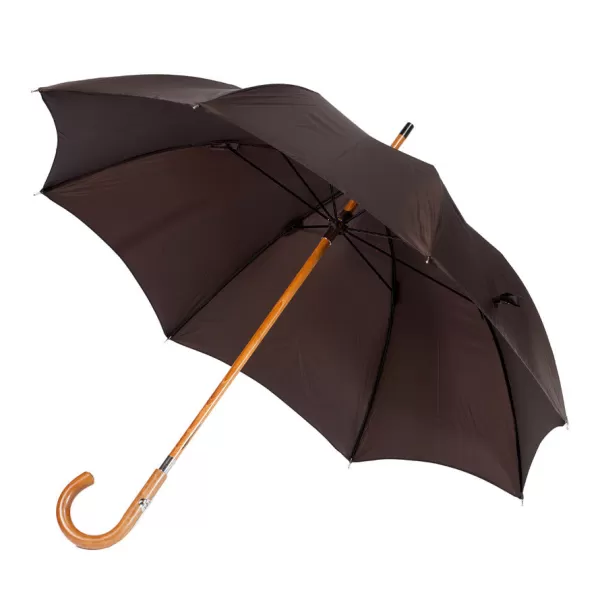Maglia Brown Umbrella "Traveller" With Wooden Handle
