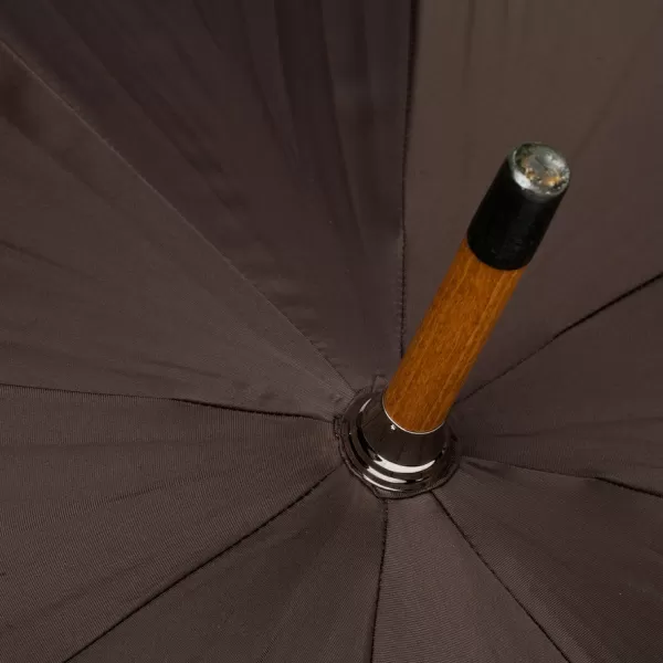 Maglia Brown Umbrella "Traveller" With Wooden Handle