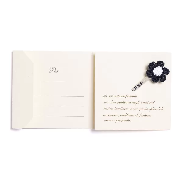 G. Inglese Buttonhole Flower "Fiore Marino" - Handmade
