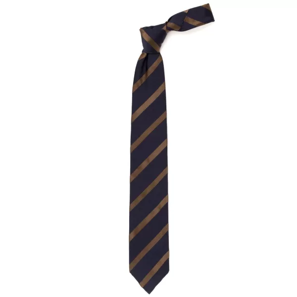 Cesare Attolini Ca Archivio Storico: Silk And Cotton Tie "Cambiando Striscia" - Handro
