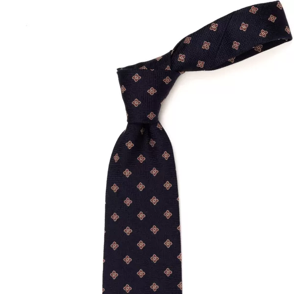 Cesare Attolini Ca Archivio Storico: Tie "Fiori Florentini" Pure Silk - Handrolled