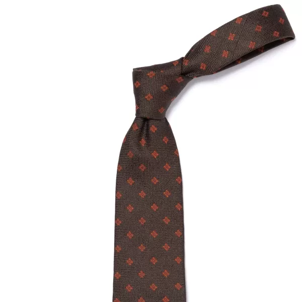 Cesare Attolini Ca Archivio Storico: Tie "Fiori Florentini" Pure Silk - Handrolled