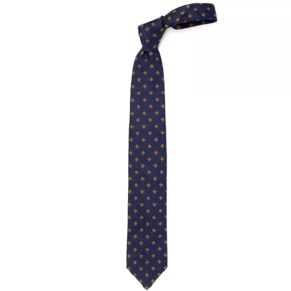Cesare Attolini Ca Archivio Storico: Tie "Fiori Florentini" Pure Silk - Handrolled