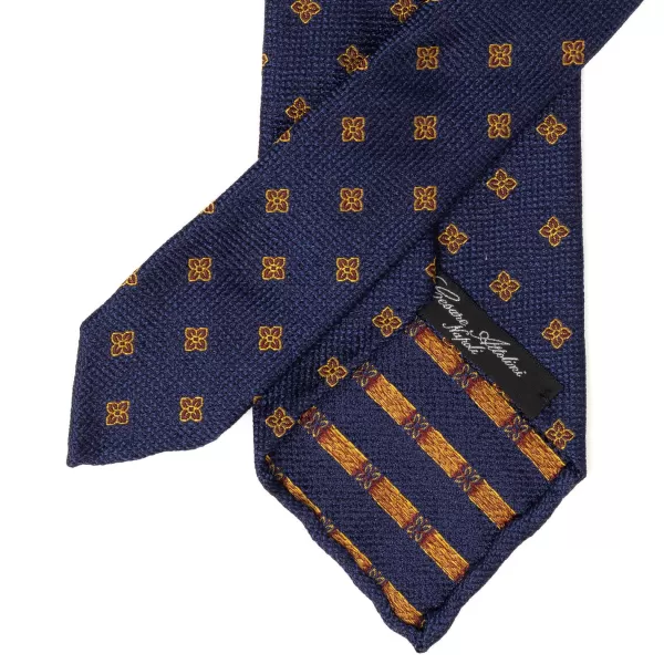 Cesare Attolini Ca Archivio Storico: Tie "Fiori Florentini" Pure Silk - Handrolled
