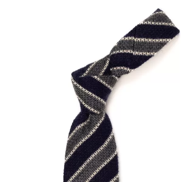 Cesare Attolini Ca Archivio Storico: Tie "Garza D'Autunno" In Wool And Silk - Handroll