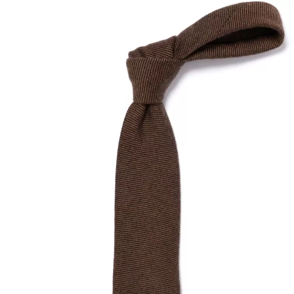 Cesare Attolini Ca Archivio Storico: Tie "Millerighe" In Cashmere And Wool - Handrolle