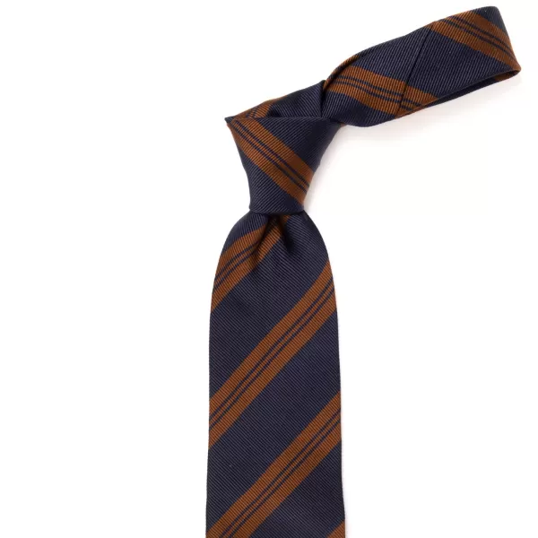 Cesare Attolini Ca Archivio Storico: Tie "Nuova Universita" In Pure Silk - Hand Rolled