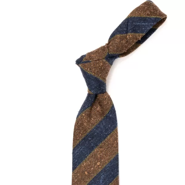Cesare Attolini Ca Archivio Storico: Tie "Nuova Universita" In Wool And Silk - Handrol