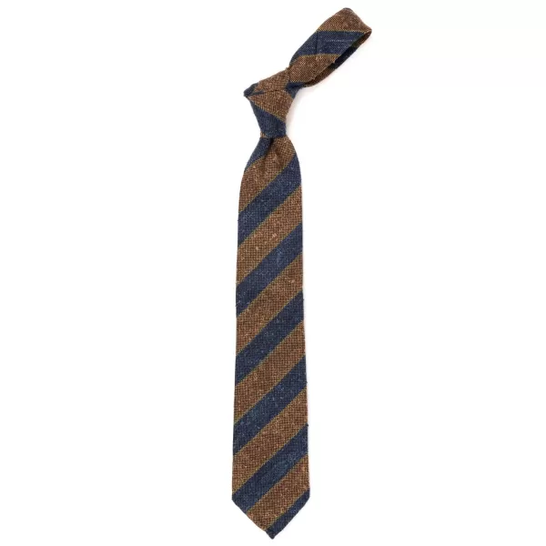 Cesare Attolini Ca Archivio Storico: Tie "Nuova Universita" In Wool And Silk - Handrol