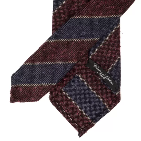 Cesare Attolini Ca Archivio Storico: Tie "Nuova Universita" In Wool And Silk - Handrol