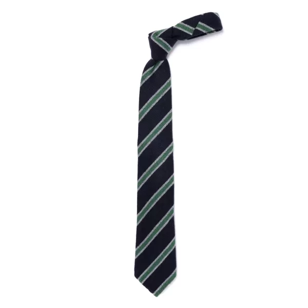 Cesare Attolini Ca Archivio Storico: Tie "Nuovo Collegio" In Pure Cashmere - Handrolle