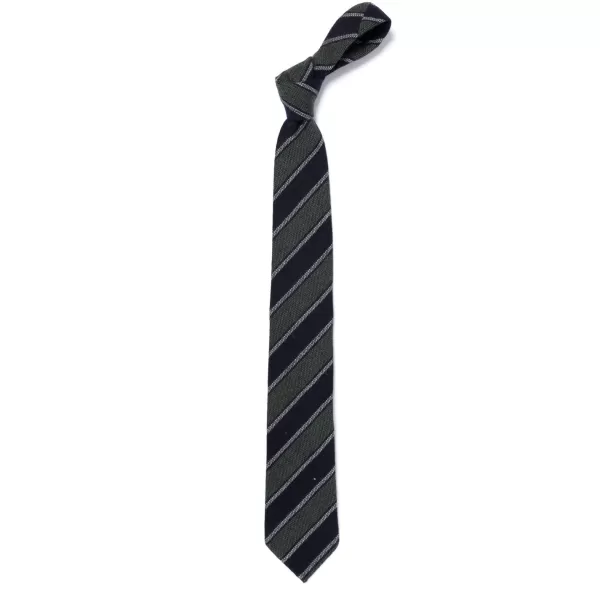Cesare Attolini Ca Archivio Storico: Tie "Nuovo Reggimento" In Pure Cashmere - Handrol