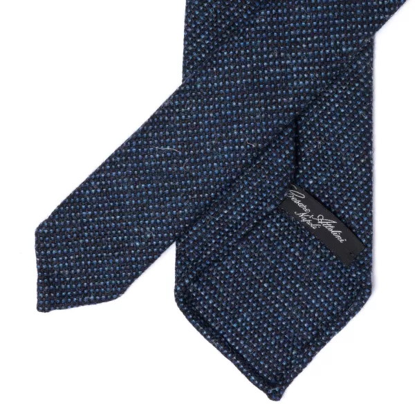 Cesare Attolini Ca Archivio Storico: Tie "Nuovo Tweed" In Pure Wool - Hand Rolled