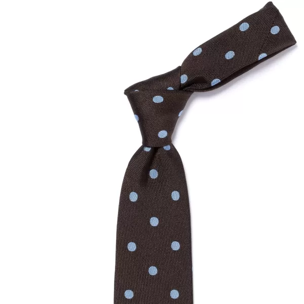 Cesare Attolini Ca Archivio Storico: Tie "Punti" Pure Silk - Handrolled