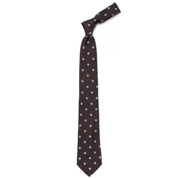 Cesare Attolini Ca Archivio Storico: Tie "Punti" Pure Silk - Handrolled