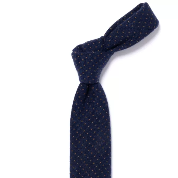 Cesare Attolini Ca Archivio Storico: Tie "Puntini" In Pure Cashmere - Handrolled