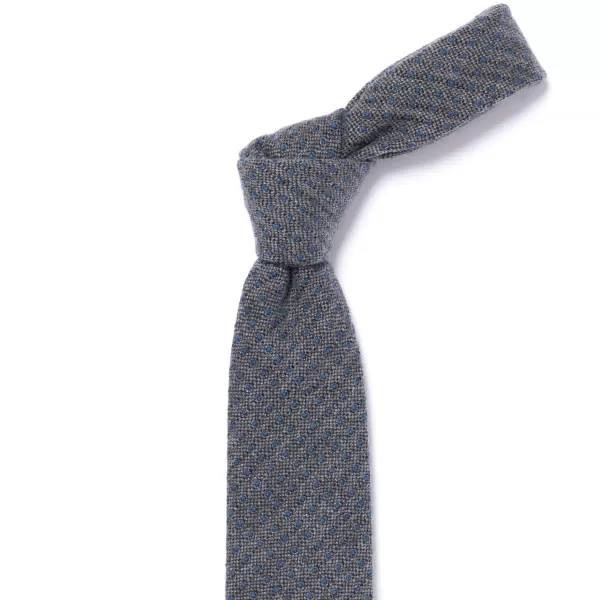 Cesare Attolini Ca Archivio Storico: Tie "Puntini" In Pure Cashmere - Handrolled