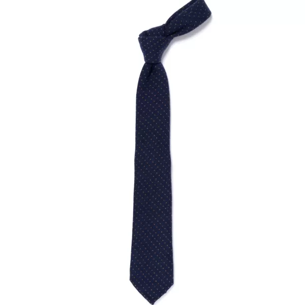 Cesare Attolini Ca Archivio Storico: Tie "Puntini" In Pure Cashmere - Handrolled