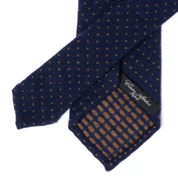 Cesare Attolini Ca Archivio Storico: Tie "Puntini" In Pure Cashmere - Handrolled