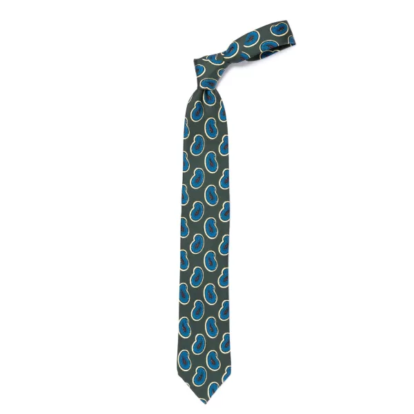 Cesare Attolini Ca Archivio Storico: Tie "Reni Divertenti" In Pure Silk - Handrolled