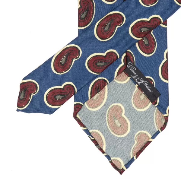 Cesare Attolini Ca Archivio Storico: Tie "Reni Divertenti" In Pure Silk - Handrolled