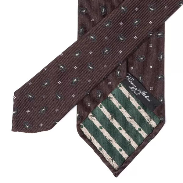 Cesare Attolini Ca Archivio Storico: Tie "Reni Maculati" Pure Silk - Handrolled