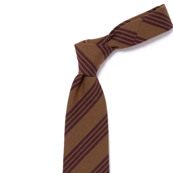 Cesare Attolini Ca Archivio Storico: Tie "Scuola Superiore" In Wool And Cotton - Hand