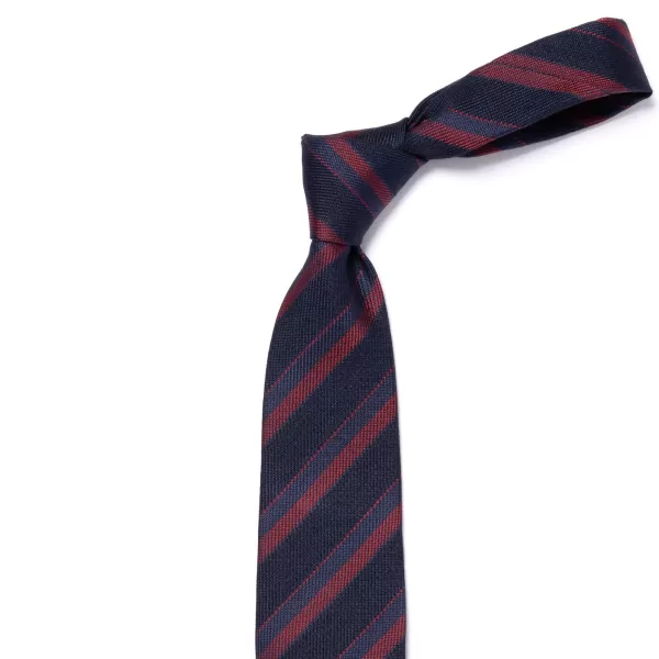 Cesare Attolini Ca Archivio Storico: Tie "Strisce Della Scuola" In Silk And Wool - Han