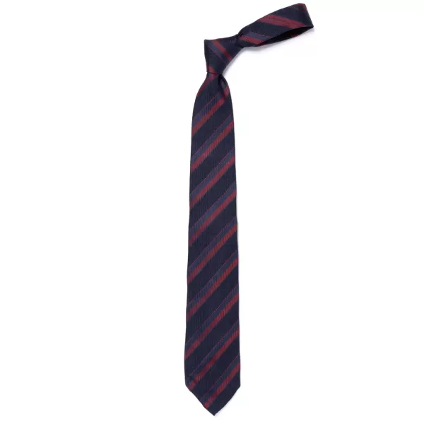 Cesare Attolini Ca Archivio Storico: Tie "Strisce Della Scuola" In Silk And Wool - Han