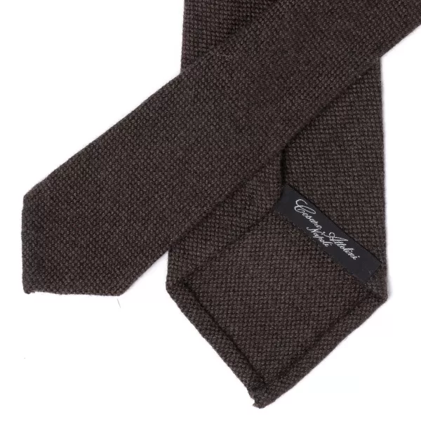 Cesare Attolini Ca Archivio Storico: Tie "Testa Dell'Ago" In Pure Cashmere - Handrolle