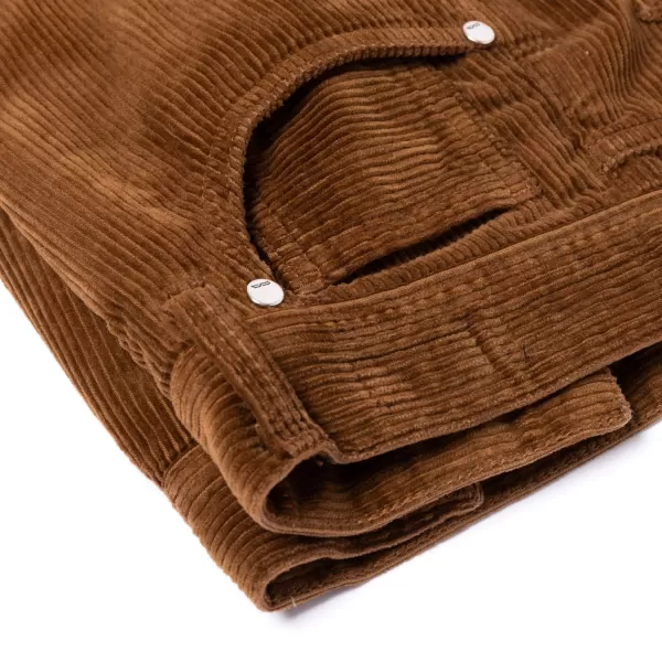 Cesare Attolini Ca Exclusively For Mj: Luxury Jeans "Soft-Cord" Made Of Soft Cotton Mi