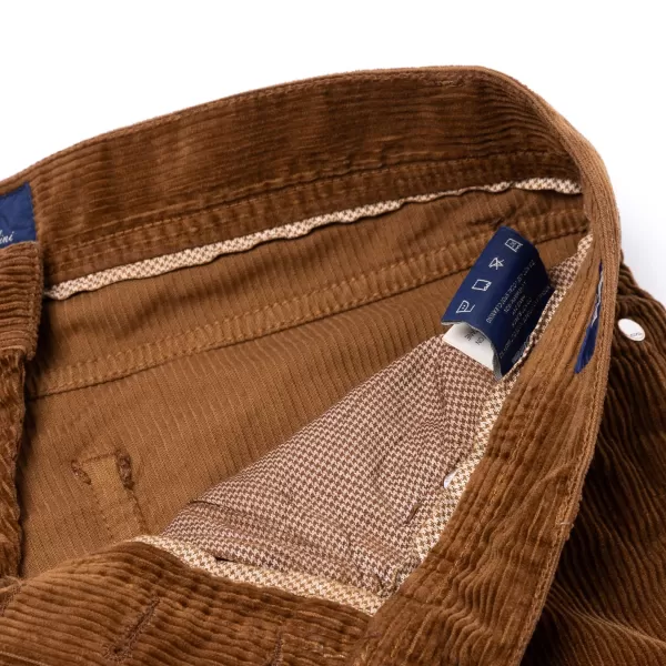 Cesare Attolini Ca Exclusively For Mj: Luxury Jeans "Soft-Cord" Made Of Soft Cotton Mi
