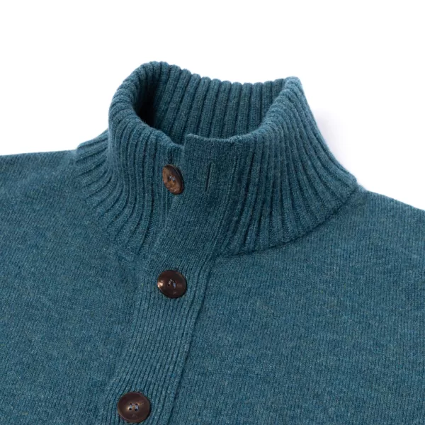 William Lockie Cardigan "Lakeland Turtle" In 2 Ply Geelong Lambswool