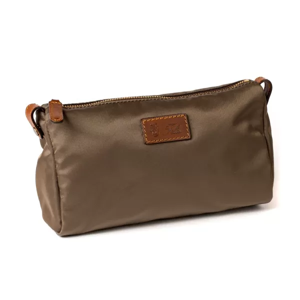 Felisi Case "Collector" Made -Nylon And Saddle Leather
