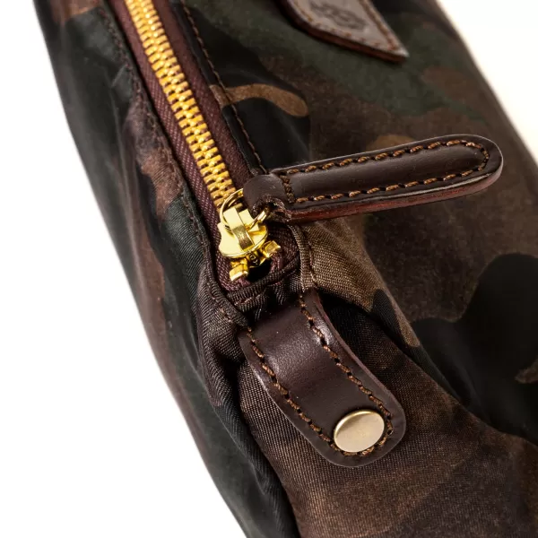 Felisi Case "Collector" Made Of Nylon And Saddle Leather