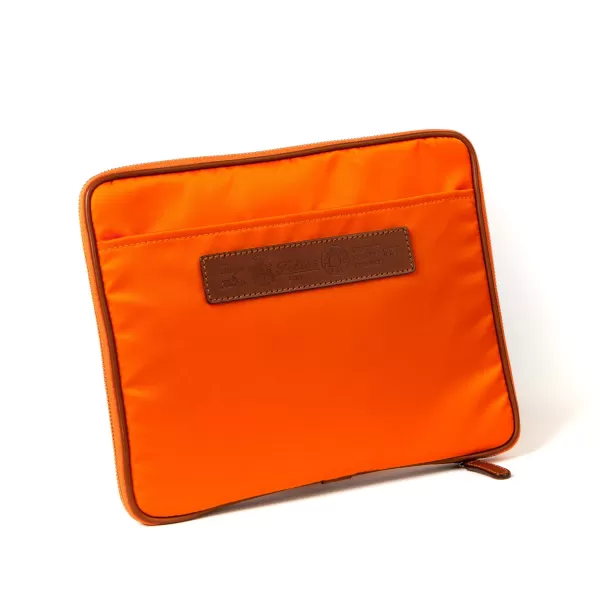 Felisi Case "I-Pad" Made Of Nylon And Saddle Leather