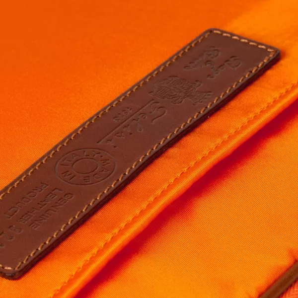 Felisi Case "I-Pad" Made Of Nylon And Saddle Leather