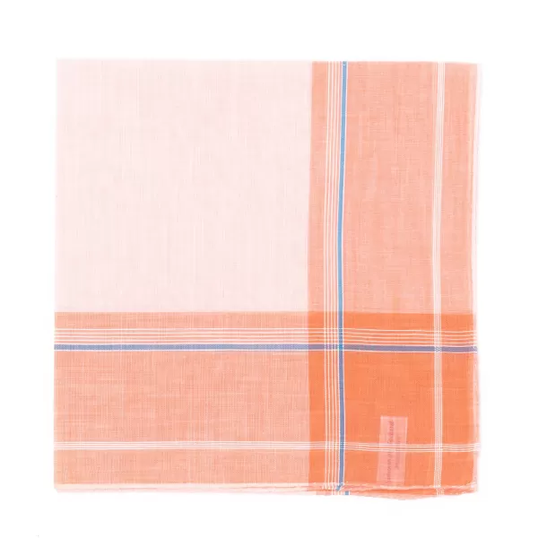 Simonnot-Godard Color Handkerchief "Villedieu" Made Of The Finest Cotton