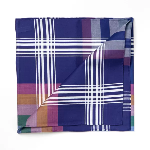 Simonnot-Godard Colorful Patterned Cotton Handkerchief "Madras"