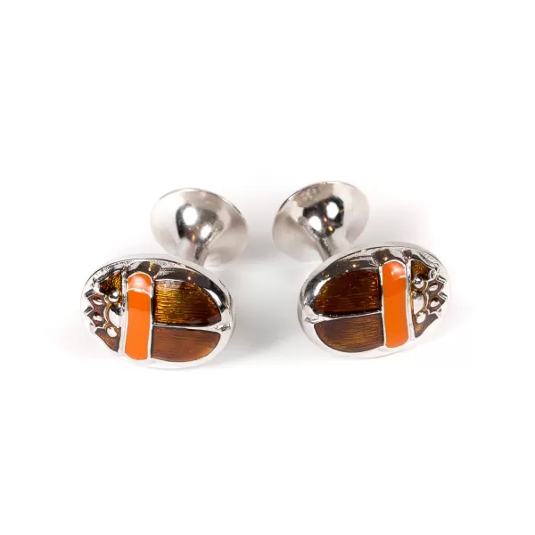 Codis Maya Cufflink "Scarab