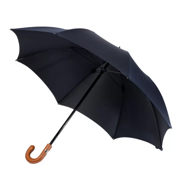 Maglia Dark Blue Sporty Umbrella With Hand-Sewn Leather Handle