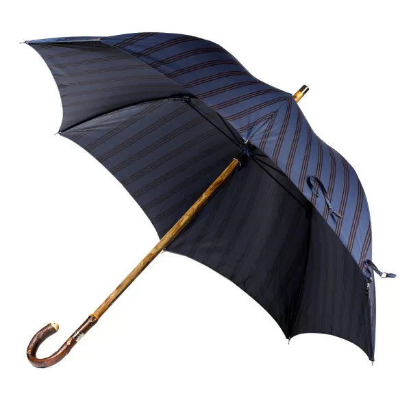 Maglia Denim Blue Umbrella With Wooden Handle