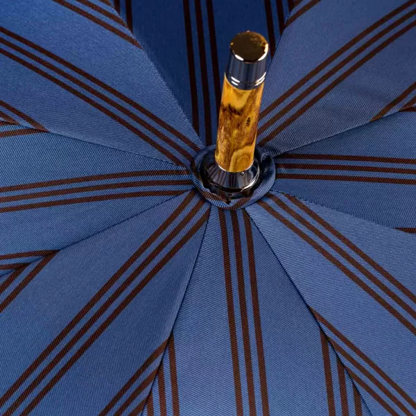 Maglia Denim Blue Umbrella With Wooden Handle