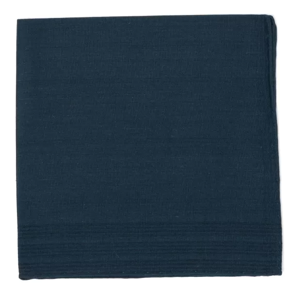 Simonnot-Godard Duras Nuit Pocket Square Made Of Linen And Cotton